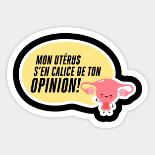 UTERUS Sticker